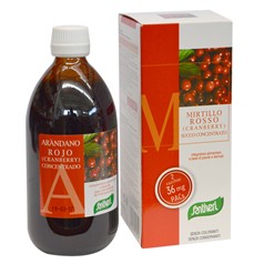 Mirtillo Rosso Cranberry Succo 490 Ml – Santiveri