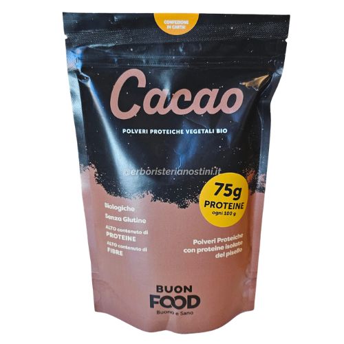 Proteine in polvere vegetali cacao buonfood